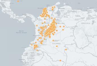 Mapa municipios cero homicidios 2017