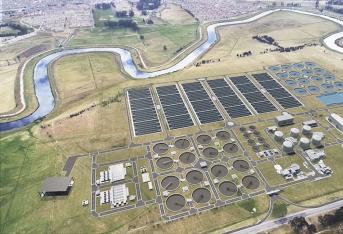 Así vería la Planta de Tratamiento de Aguas Residuales Ptar de Canoas.