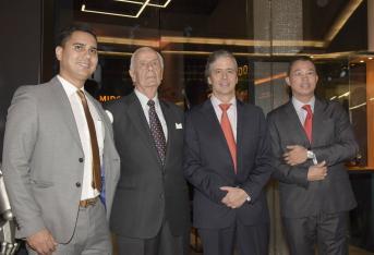 Edgardo Blanco, Mauricio Glauser, Samuel Glauser y Ricardo Rodríguez.