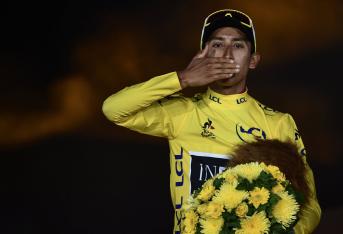 Egan Bernal, ciclista colombiano.