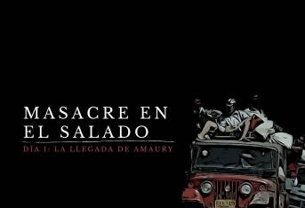 Masacre en El Salado: Día 1