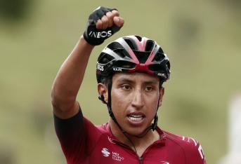 Egan Bernal, campeón en el 2020.