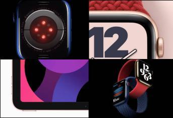 Collage Apple Evento de septiembre