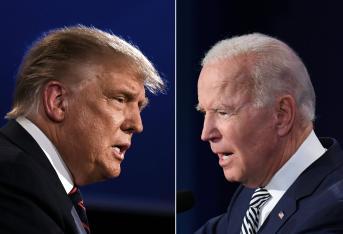 Debate Trump y Biden