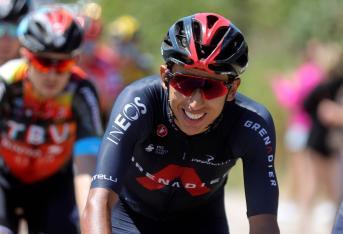 Egan Bernal en la Vuelta a España 2021