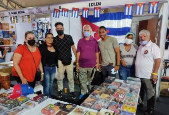 El Encuentro de Melómanos y Coleccionistas recibió la visita de la delegación cubana.