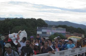 Migración venezolana en Norte de Santander.