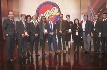 Periodistas de EL TIEMPO en una de las galas del premio del CPB.