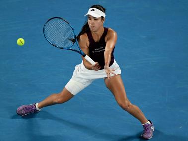 Camila Osorio en el Abierto de Australia.