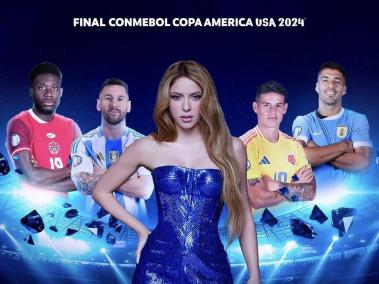 Shakira realizará el show de medio tiempo de la final e la Copa América.