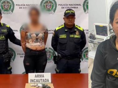 Esta es la mujer que fue capturada tras intentar atentar contra un comerciante en el sanandresito de la 38.