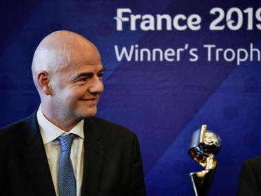 Gianni Infantino, presidente de la Fifa.