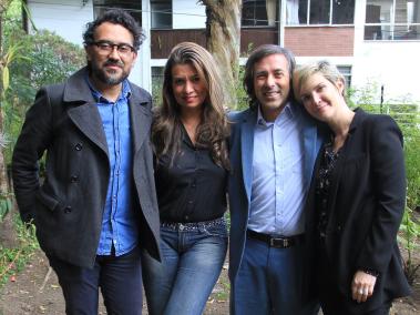Daniel Mikey, Mónica Suárez, Wilson García y Margarita Ortega.