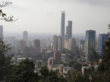 La capa de polución es visible a muy baja altura.