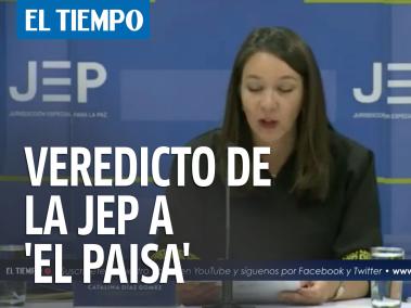 La JEP le impuso primera sanción por incumplirle a la paz.