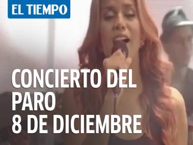 Concierto del paro se realizará el 8 de diciembre