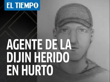 Un investigador de la Dijin fue herido en medio de hurto