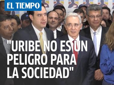 Uribistas defienden inocencia del expresidente Álvaro Uribe