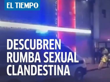 La Policía Nacional selló el motel y multó a los implicados.