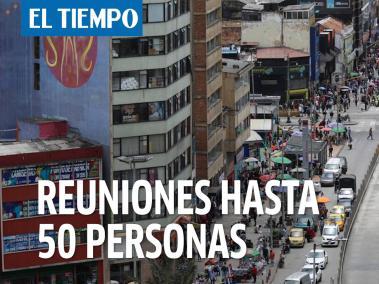 Las reuniones de hasta 50 personas, estarán permitidas en el país, al igual que las reuniones familiares o de amigos; siempre y cuando se sigan los protocolos de bioseguridad y mantenga una distancia de dos metros.