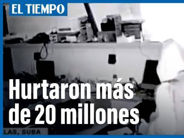 Ladrones hurtaron más de 20 millones en equipos electrónicos