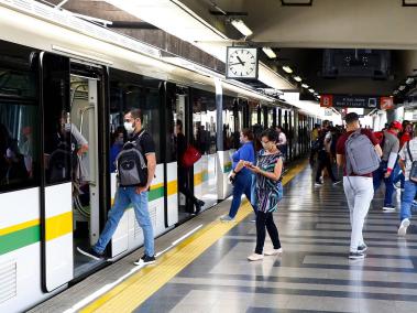 El hecho ocurrió el sábado pasado en el metro de Medellín.