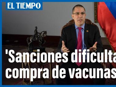 Venezuela dice que sanciones impiden comprar las vacunas anticovid que requiere