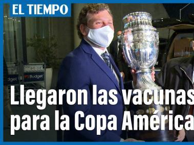 Llegaron a Uruguay las vacunas chinas donadas a Conmebol