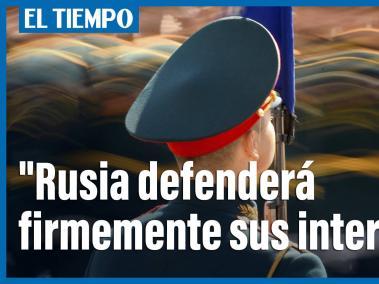 Rusia defenderá firmemente sus intereses, dice Putin