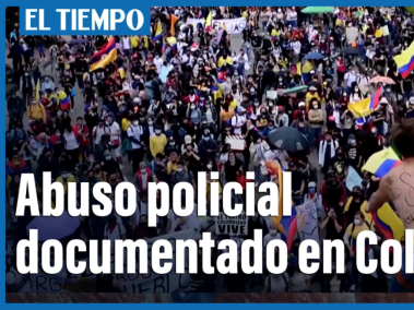 Abuso policial documentado en Colombia