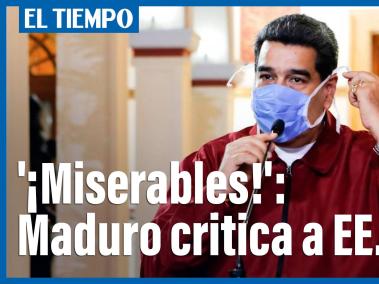 Maduro critica a EEUU por excluir a Venezuela de donación de vacunas