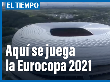 Aquí se juega la Eurocopa.