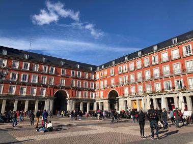 Plaza Mayor, Madrid, España