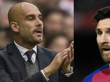 Pep Guardiola aprovechó para agradecerle a Messi la calidad de fútbol que mostró en el Barça.