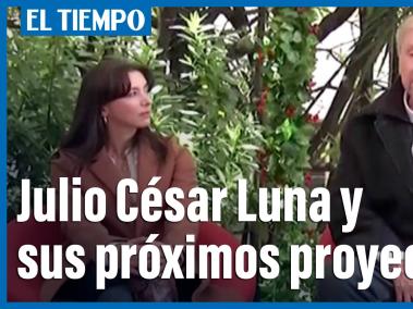 Julio César Luna habla de los proyectos en que se encuentra realizando.