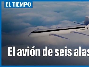 Un avión de seis alas.