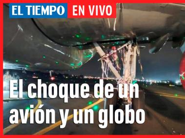 Noticias de último momento: El 31 de diciembre de 2020 ocurrió un insólito incidente en el aeropuerto más importante de Colombia, cuando un globo gigante lanzado desde Envigado (Antioquia) se estrelló contra un avión de Avianca. Contamos los detalles detrás de la investigación hecha por la Aeronáutica Civil.