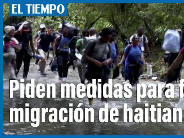 Los presidentes de Panamá, Costa Rica y República Dominicana pidieron el miércoles a Estados Unidos "medidas concretas" para frenar la migración irregular de haitianos en América Latina.