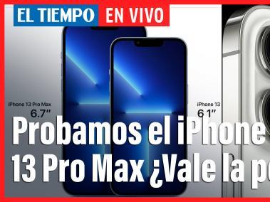 #TecnosferaLive: Probamos el iPhone 13 Pro Max ¿Vale la pena comprarlo?