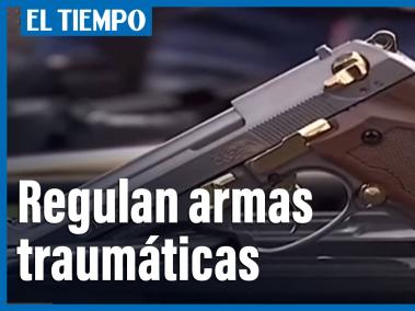 El gobierno nacional por fin expidió el decreto sobre armas traumáticas