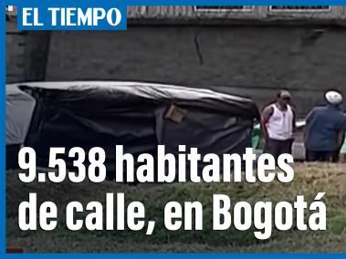 En Bogotá hay 9.538 habitantes de calle