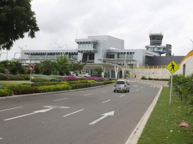 Aeropuerto Ernesto Cortissoz de Barranquilla, ubicado en Soledad, Atlántico.