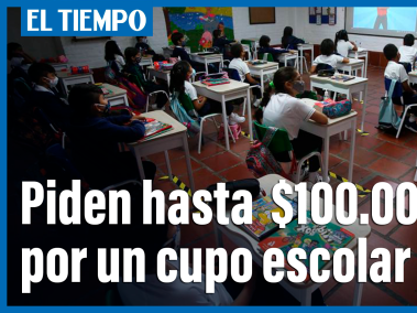 Alerta de la personería por estafas en Soacha. Ante el grave déficit de cupos escolares, personas malintencionadas se comunican con padres de familia y, haciéndose pasar como funcionarios del ministerio público, exigen 70 mil pesos a cambio de un cupo en un colegio oficial.