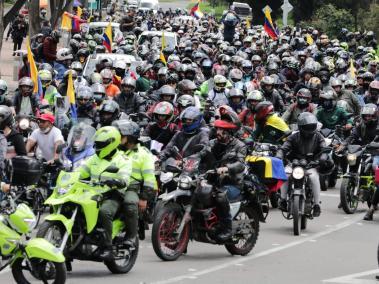 Tras ratificación de medidas los moteros dicen que seguirán protestando.