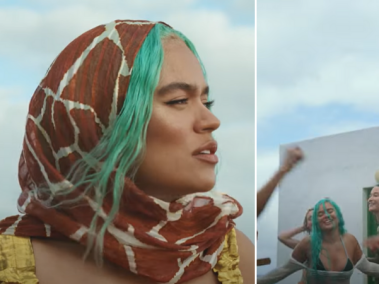 Capturas de pantalla del video de 'Provenza', nueva canción de Karol G