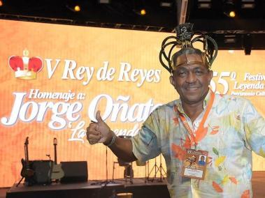 Almes Granados ganó el título de rey de reyes en el Festival Vallenato.