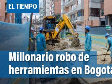 Se llevaron maquinaria avaluada en más de $40 millones