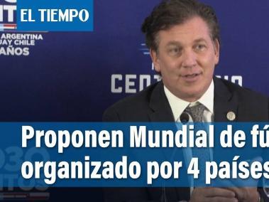 Uruguay, Argentina, Chile y Paraguay lanzaron su candidatura conjunta para organizar el Mundial 2030.