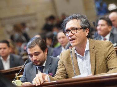 El representante a la Cámara por el Pacto Histórico Heráclito Landínez.