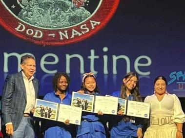 Estuvo durante una semana en la Nasa, en misión de la Fundación ‘She Is’ con 35 colombianas más.